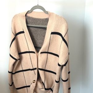 Women sweater cardigan, size M